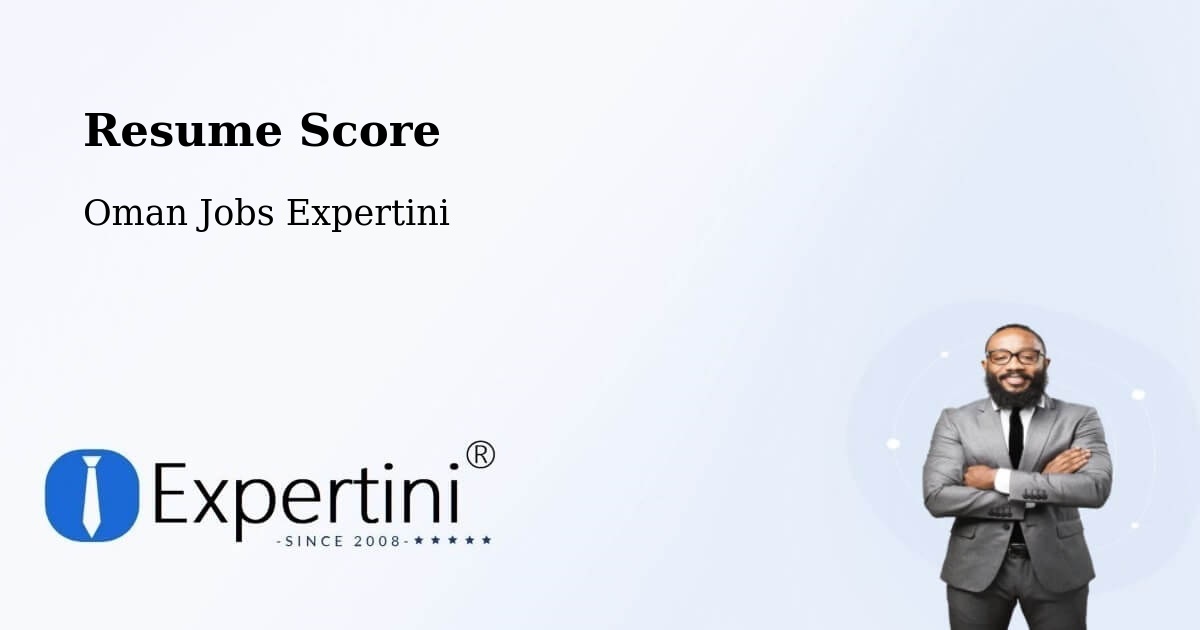 Resume Score & Job Description Match Tool – Barkā’ - Oman Jobs Expertini